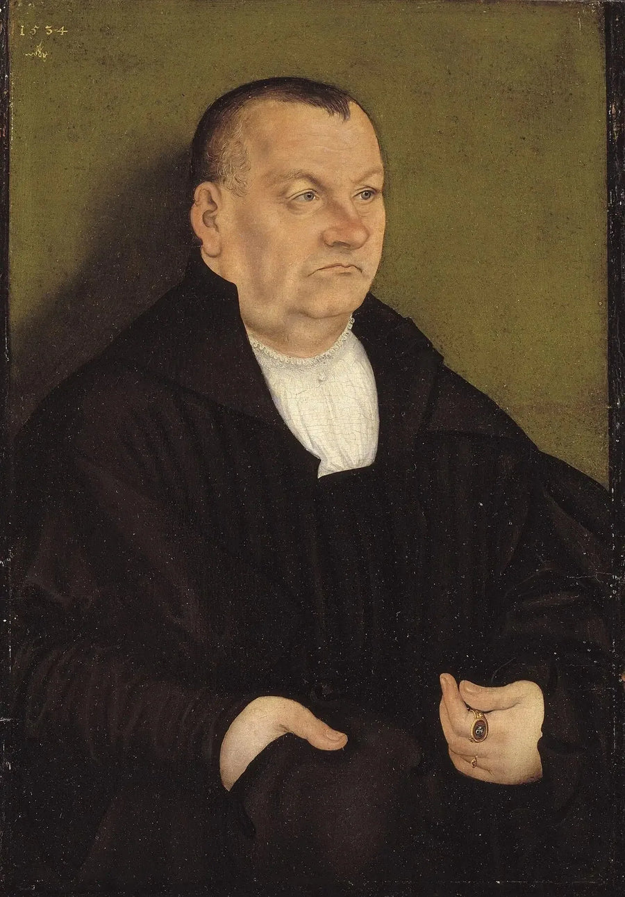Portrett av en mann - Lucas Cranach den eldre