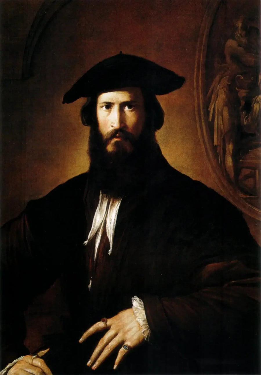 Portrett av en mann - Parmigianino