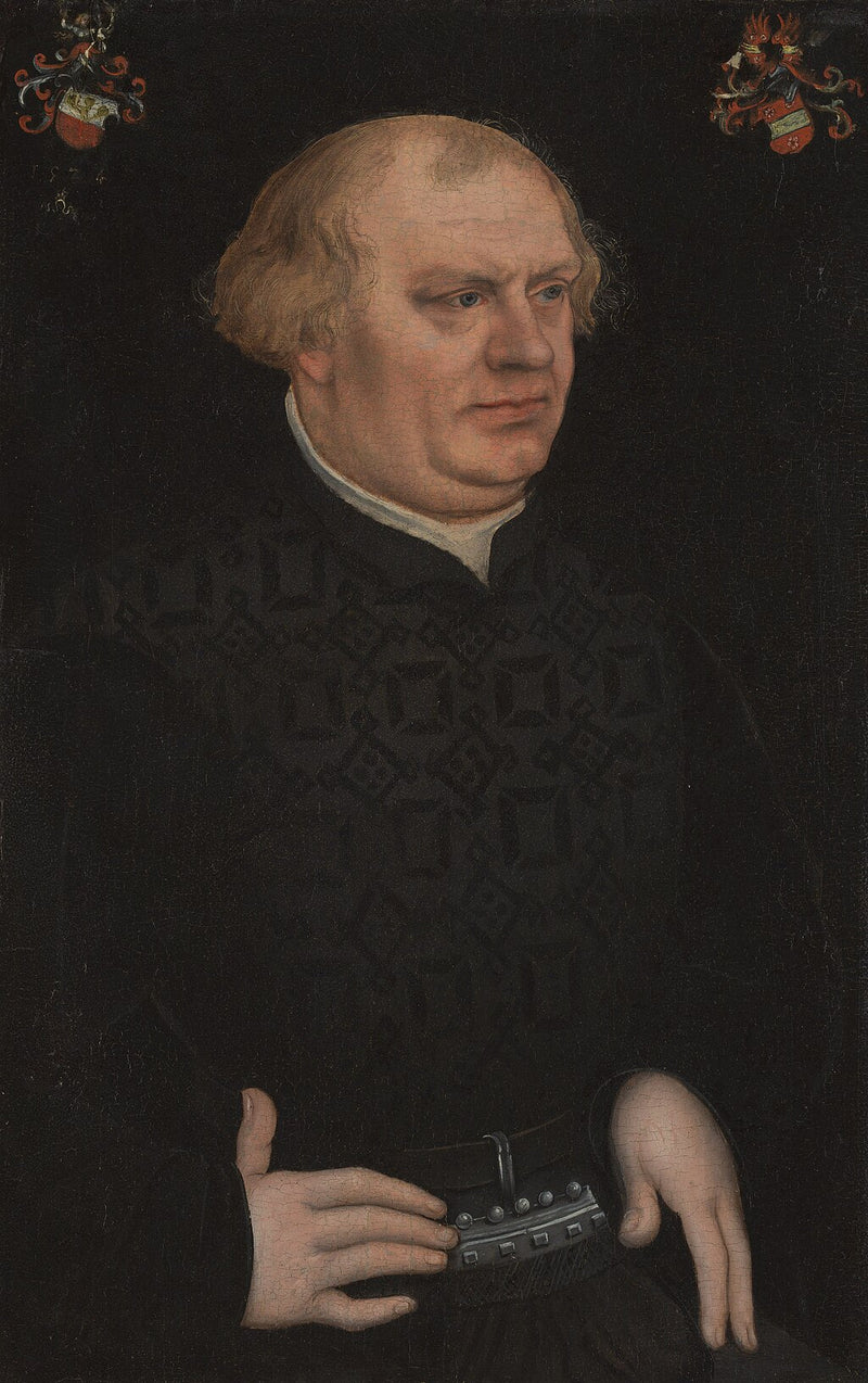 Portrett av en mann, sannsynligvis Johan Feige - Lucas Cranach den eldre