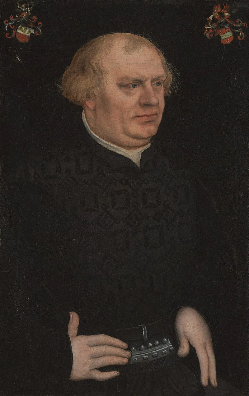Portrett av en mann, sannsynligvis Johan Feige - Lucas Cranach den eldre
