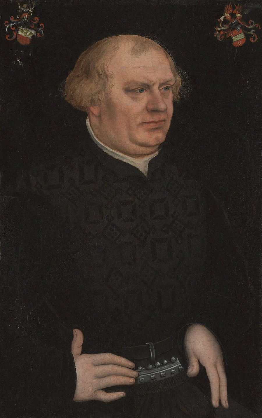 Portrett av en mann, sannsynligvis Johan Feige - Lucas Cranach den eldre