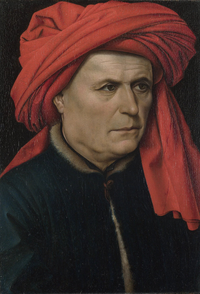 Portrett av en mann - Robert Campin