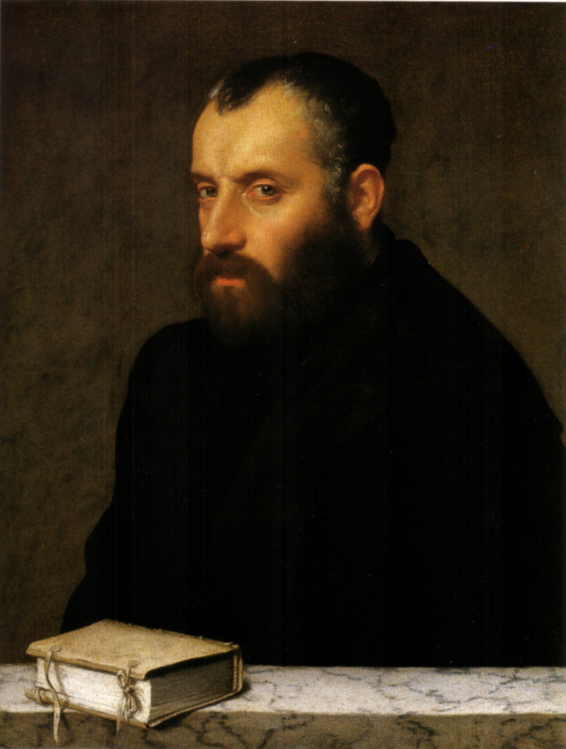 Portrett av en lærde mann - Giovanni Battista Moroni