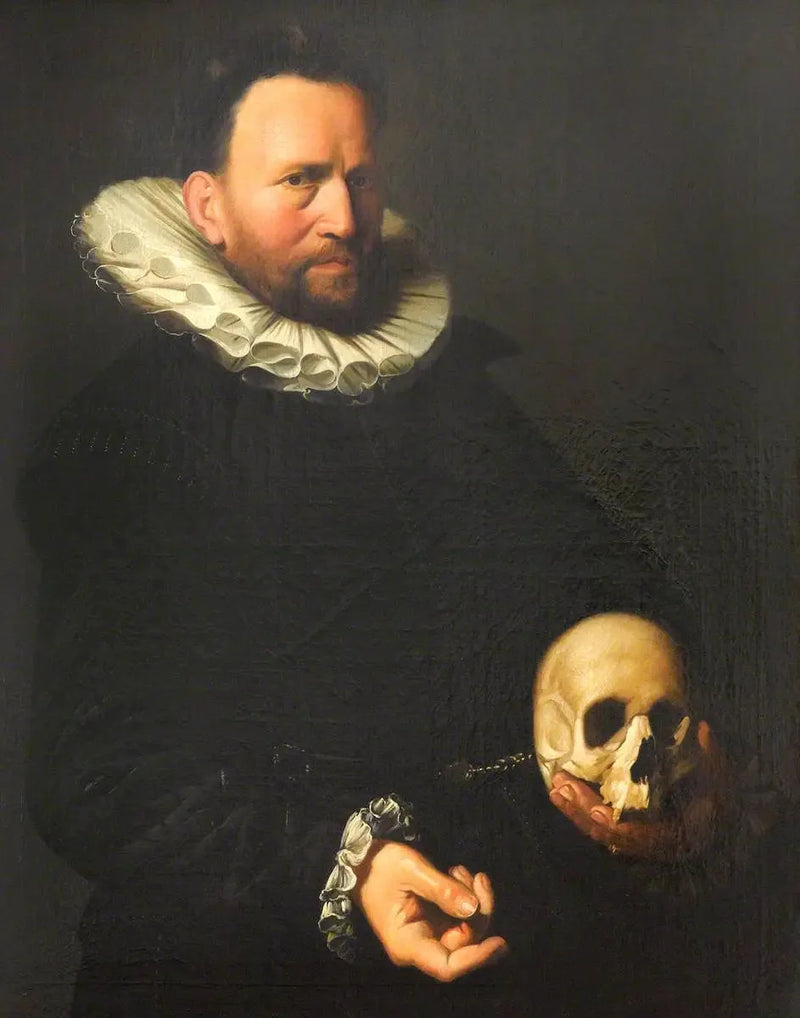 Portrett av en mann som holder en hodeskalle - Frans Hals

Source:
Portrait d'un homme tenant un crâne - Frans Hals