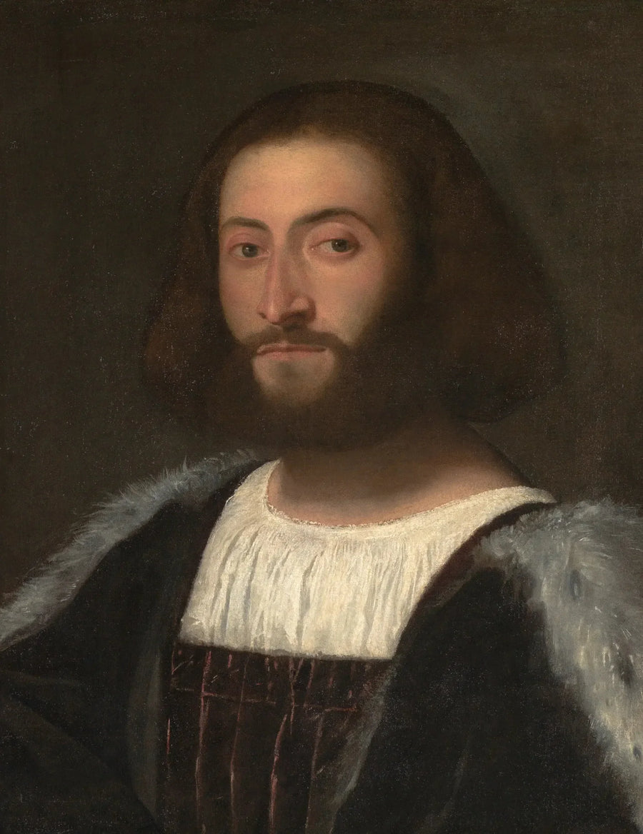 Portrett av en mann - Titian