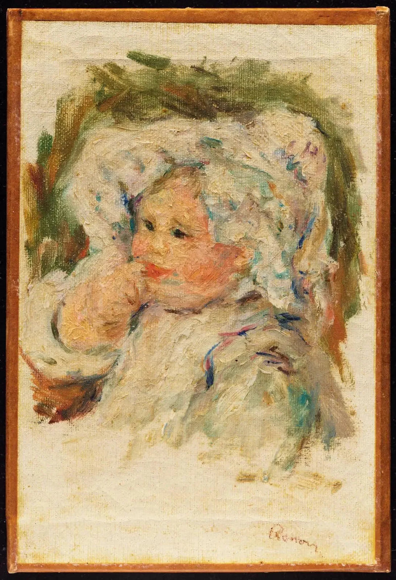 Portrett av en ung gutt - Pierre-Auguste Renoir