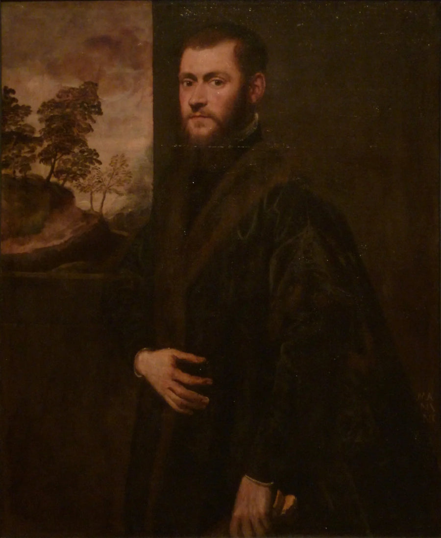 Portrett av en ung gentleman - Jacopo Tintoretto