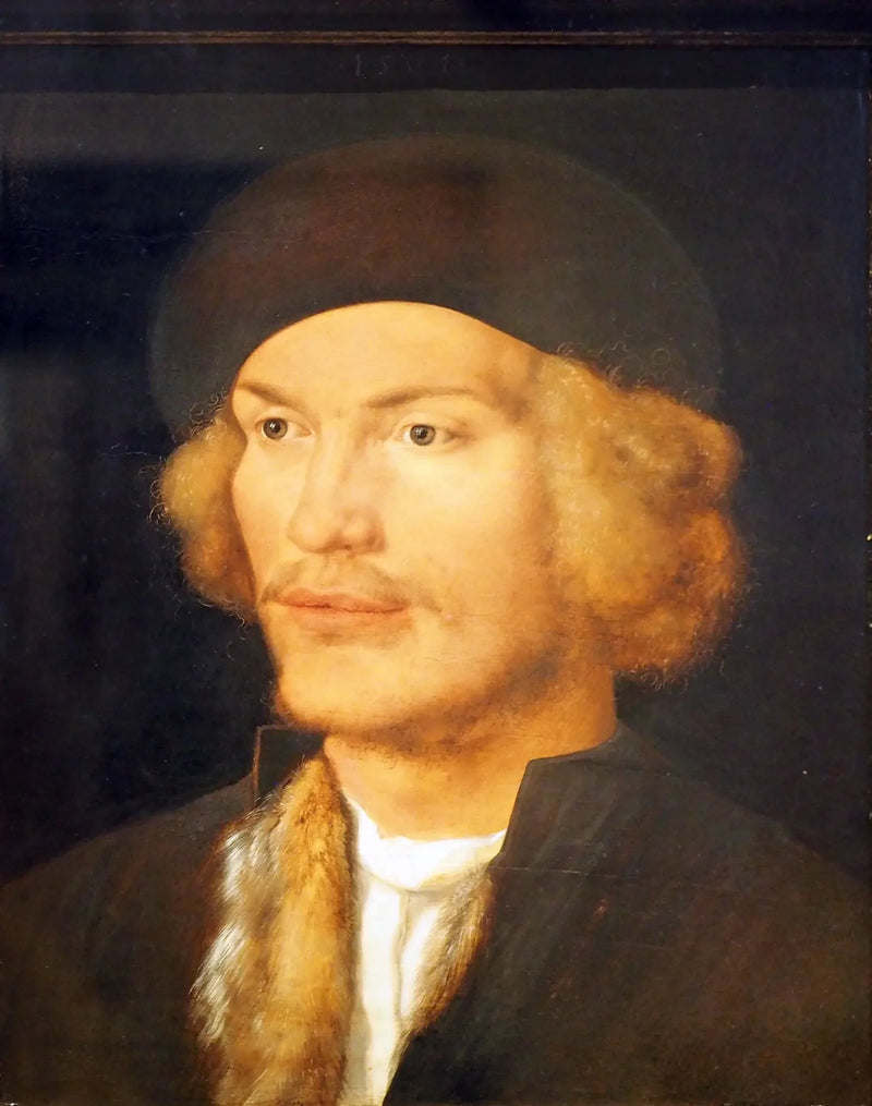 Portrett av en ung mann - Albrecht Dürer