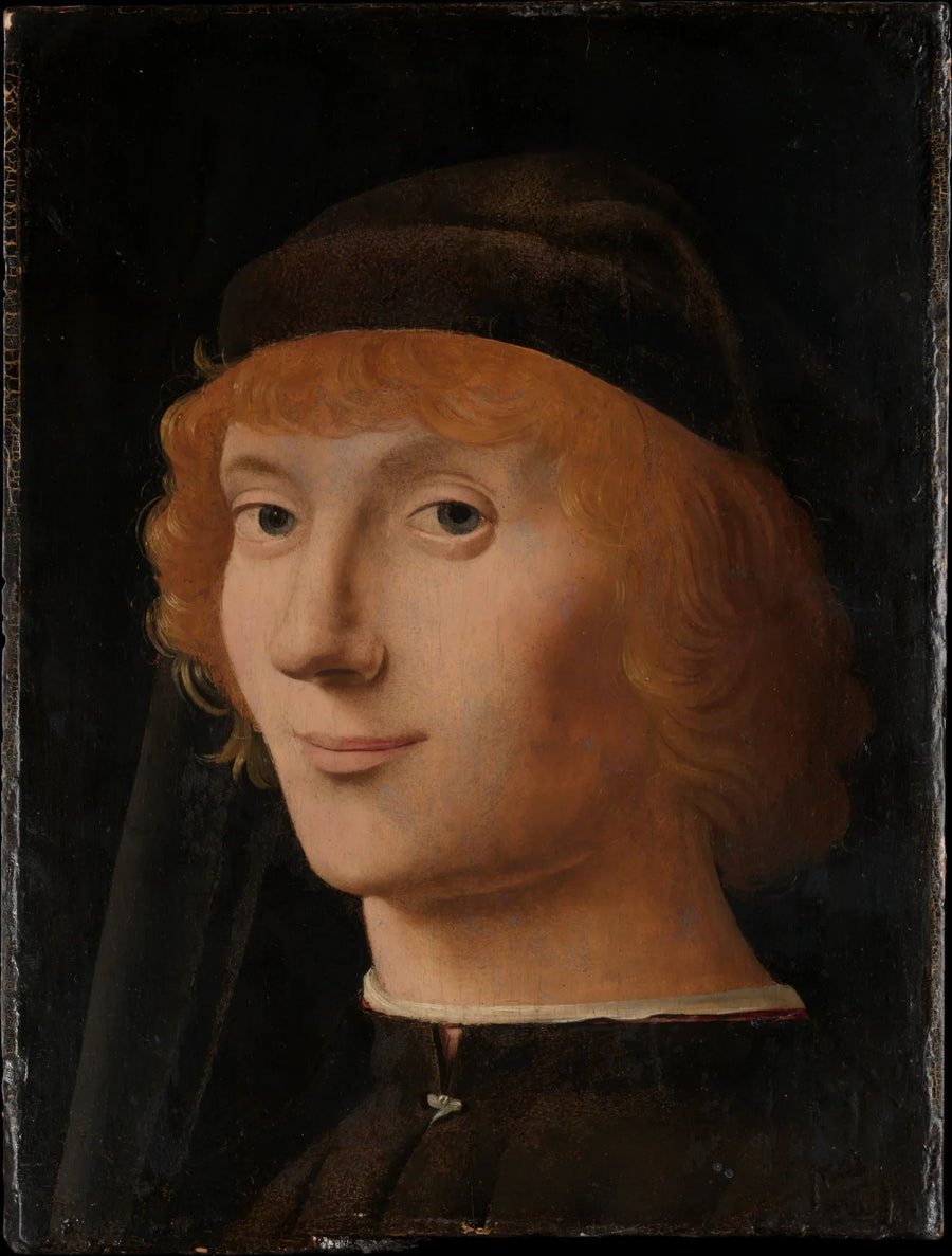 Portrett av en ung mann - Antonello fra Messina