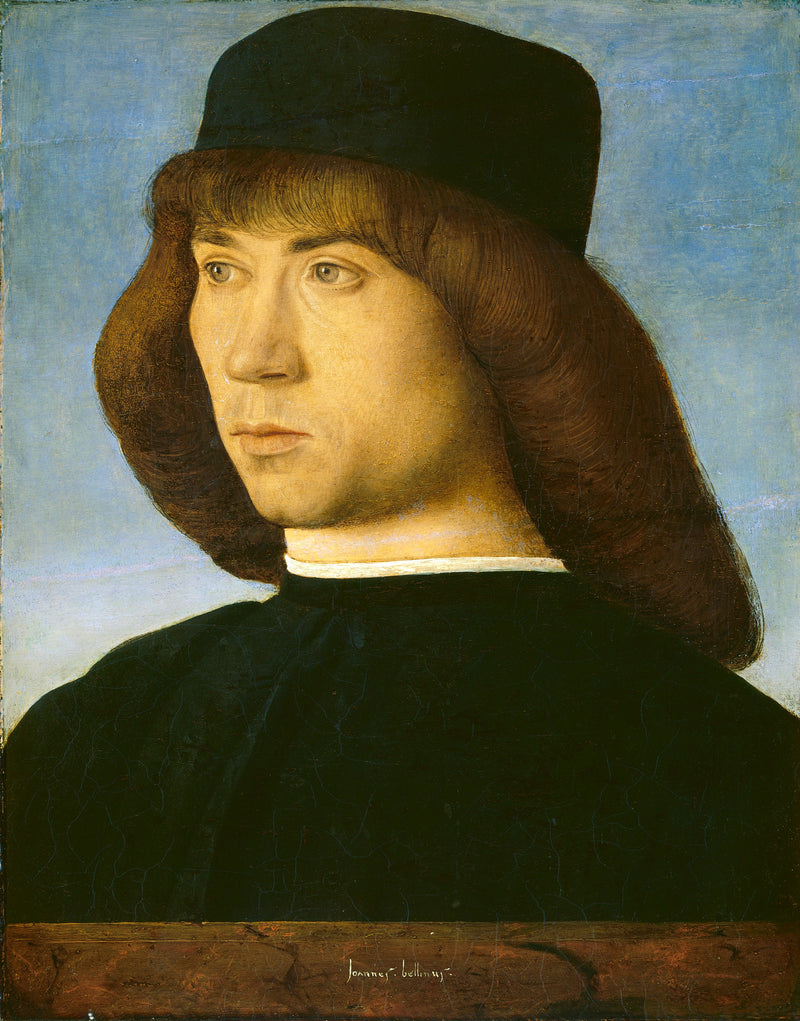 Portrett av en ung mann - Giovanni Bellini