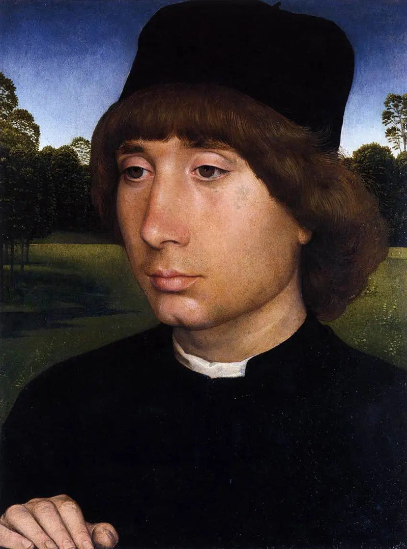 Portrett av en ung mann - Hans Memling