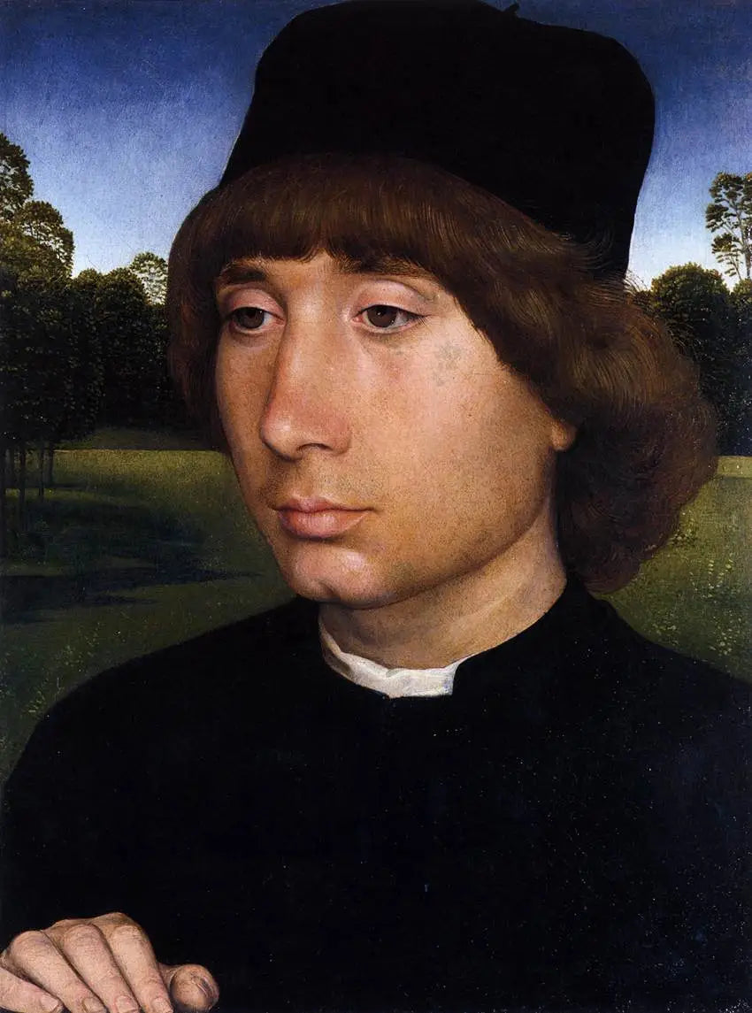 Portrett av en ung mann - Hans Memling