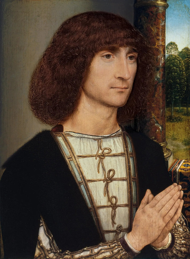 Portrett av en ung mann - Hans Memling