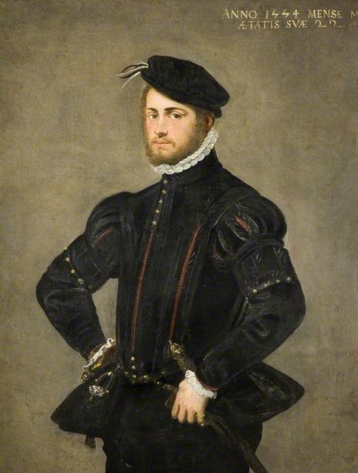 Portrett av en ung mann - Jacopo Tintoretto