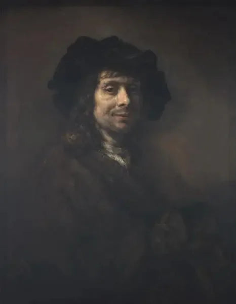 Portrett av en ung mann, kanskje en kunstner - Rembrandt