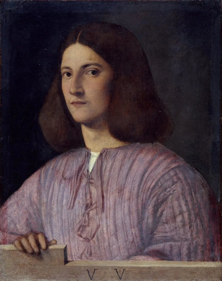 Portrett av en ung mann - Titian