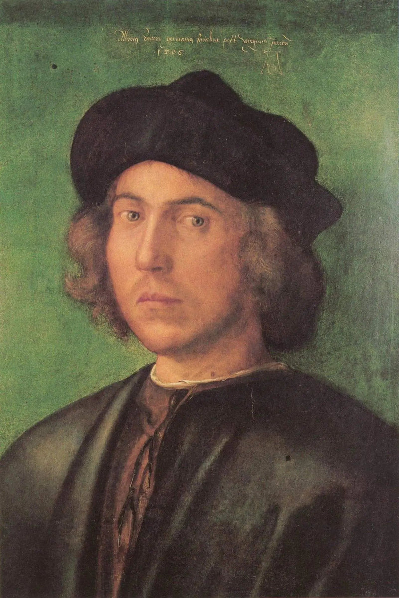 Portrett av en ung venetianer - Albrecht Dürer