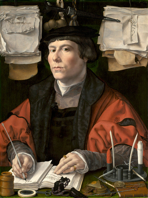 Portrett av en kjøpmann - Jan Gossaert