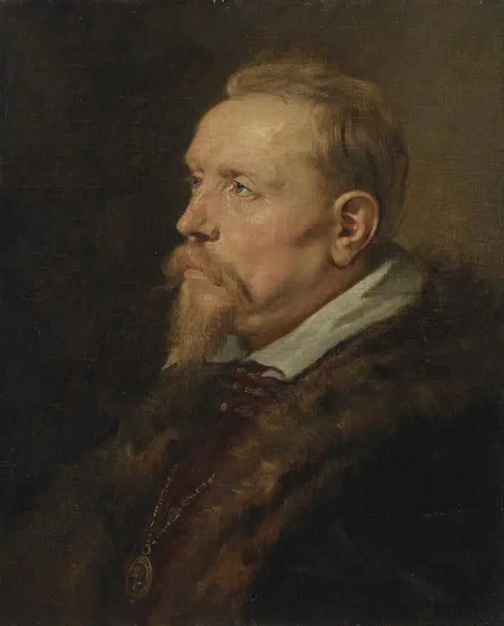Portrett av et medlem av familien Van den Wijngaerd - Peter Paul Rubens