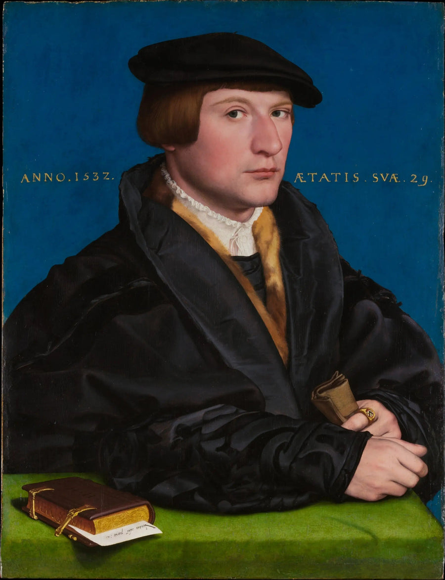 Portrett av et medlem av Wedigh-familien, sannsynligvis Hermann Wedigh (død i 1560) - Hans Holbein den Yngre