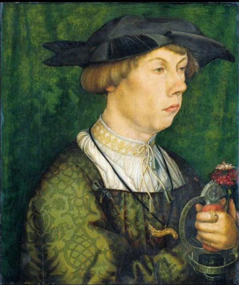 Portrett av et medlem av Weiss-familien fra Augsburg - Hans Holbein den eldre