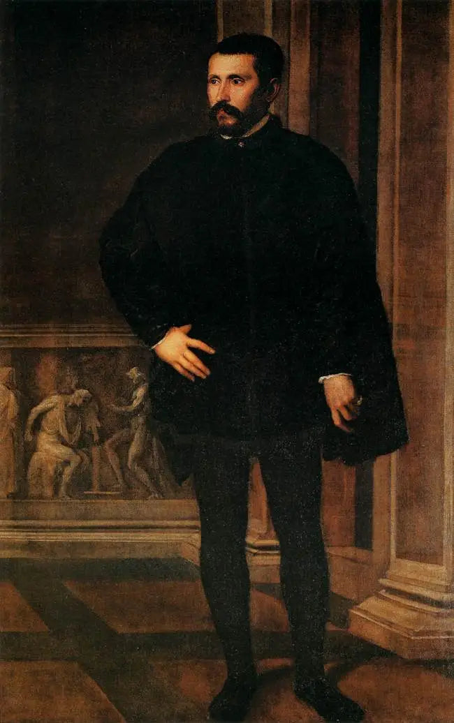 Portrett av et medlem av huset Minerbetti - Titian