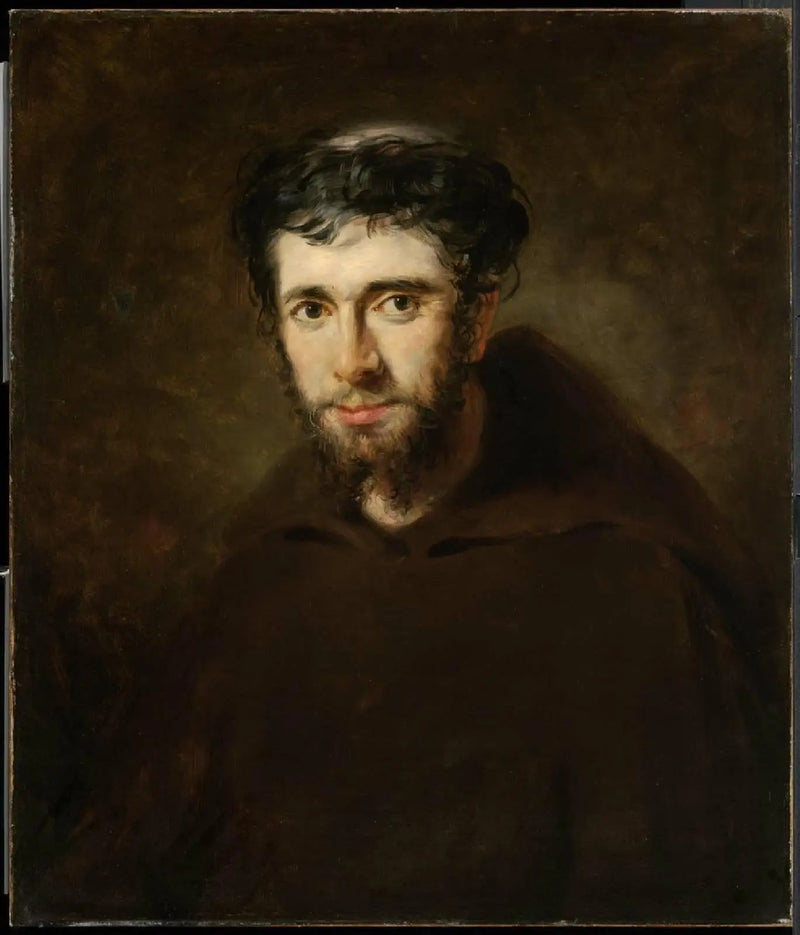 Portrett av en munk - Peter Paul Rubens