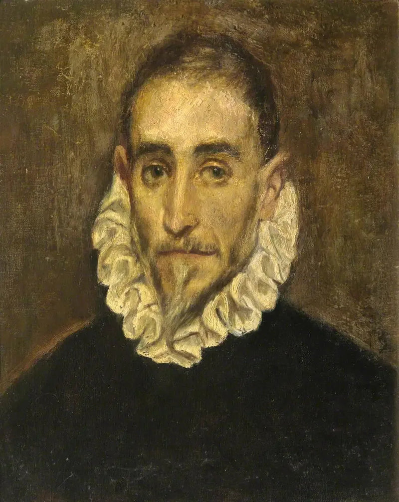 Portrett av en eldre adelsmann - El Greco