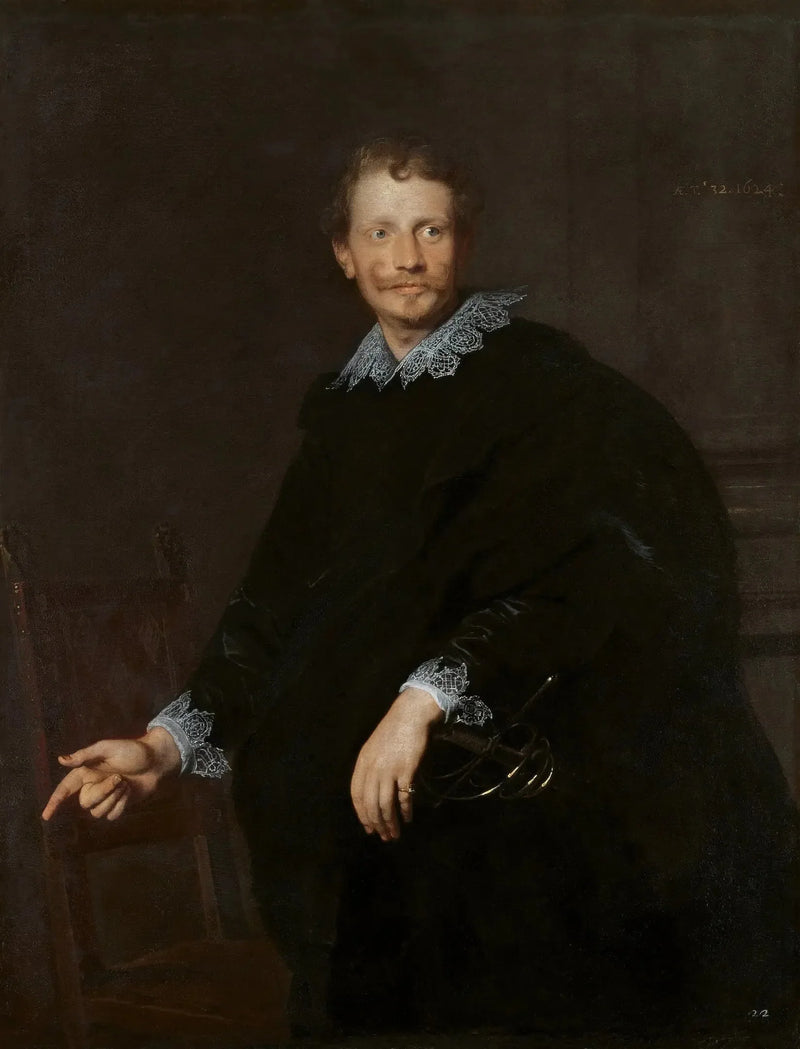 Portrett av en genovisk adelsmann, 1624 - Antoine van Dyck

Source:
Portrait d'un noble génois, 1624 - Antoine van Dyck