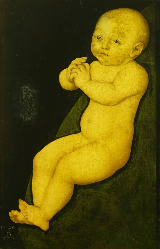 Portrett av en spedbarn - Lucas Cranach den eldre