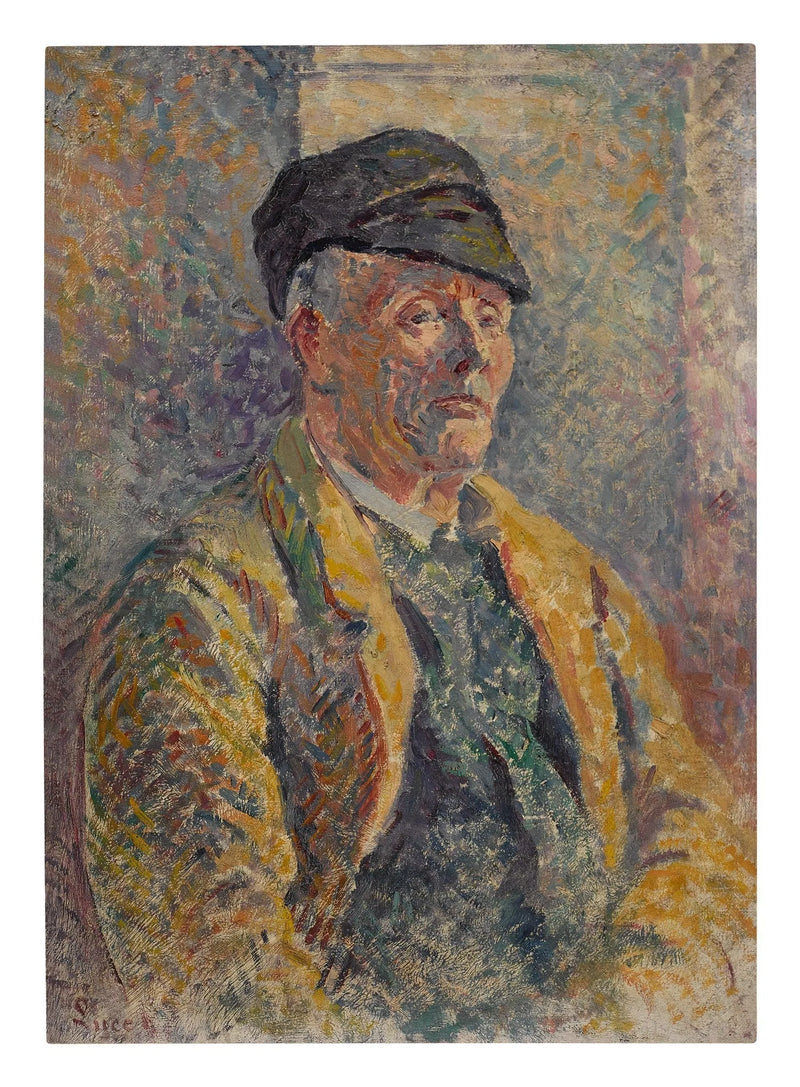 Portrett av en bonde - Maximilien Luce