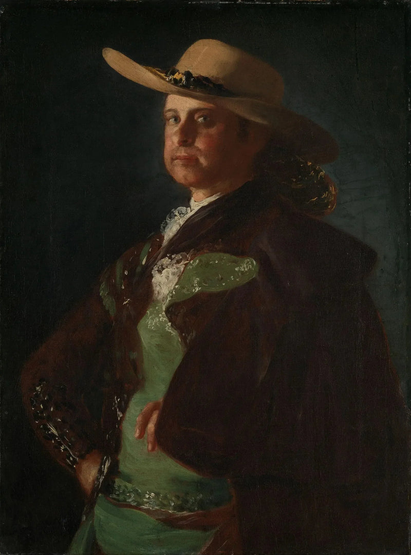 Portrett av en Picador - Francisco de Goya
