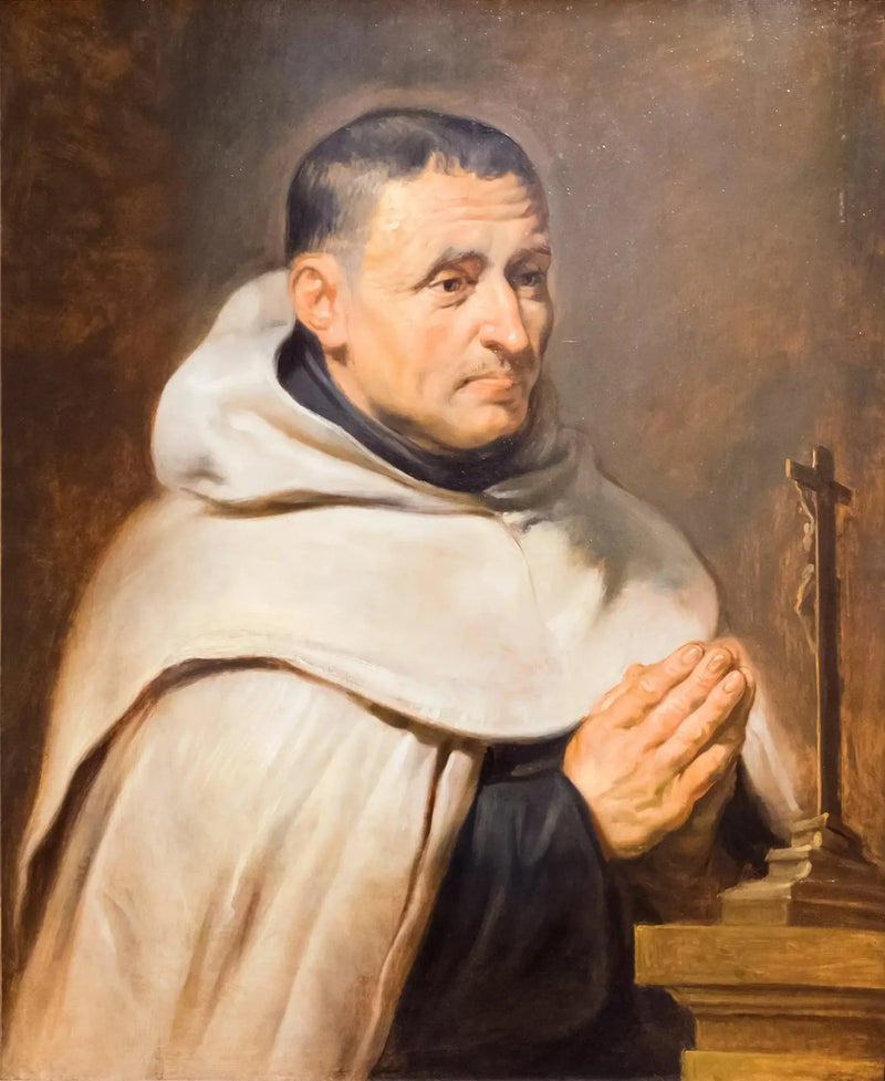 Portrett av en karmelittprior - Peter Paul Rubens