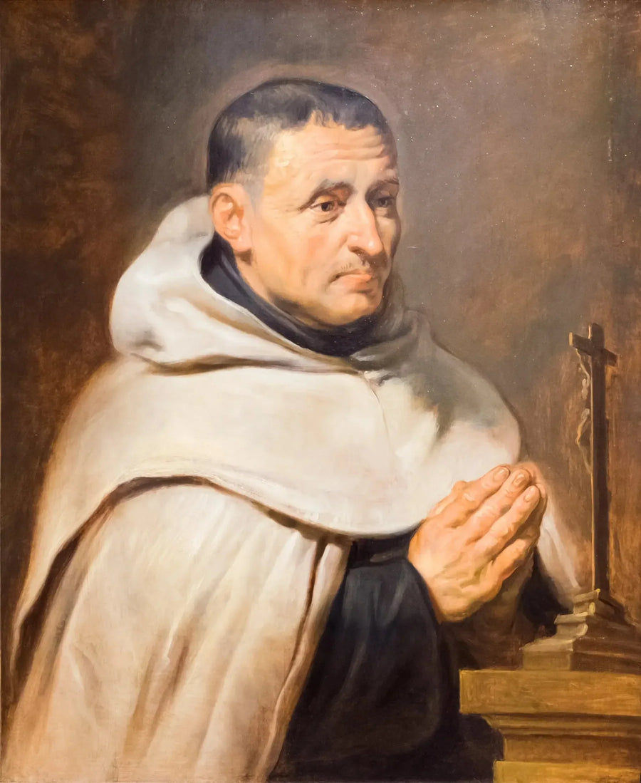 Portrett av en karmelittprior - Peter Paul Rubens