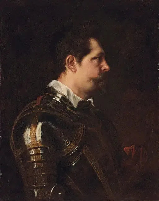 Portrett av en ukjent italiensk soldat - Antoine van Dyck

Source:
Portrait d'un soldat italien inconnu - Antoine van Dyck