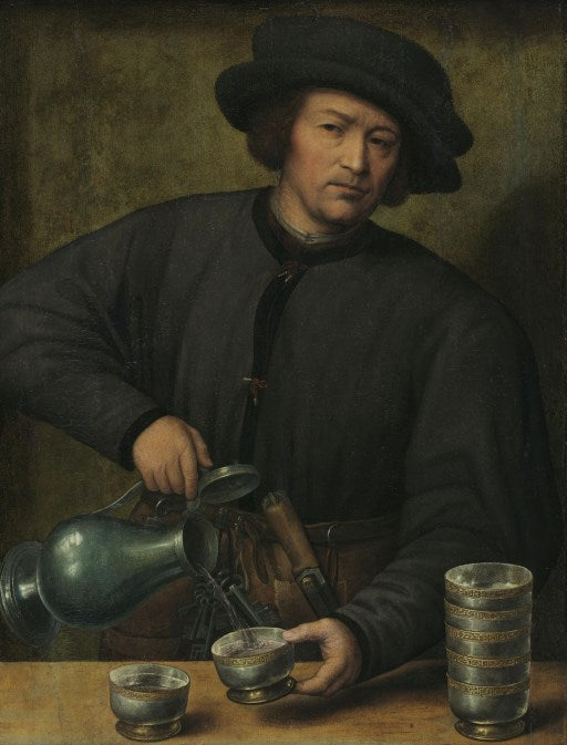 Portrett av en vinutskjenker - Joos van Cleve