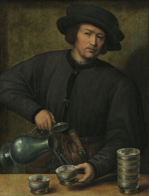 Portrett av en vinutskjenker - Joos van Cleve