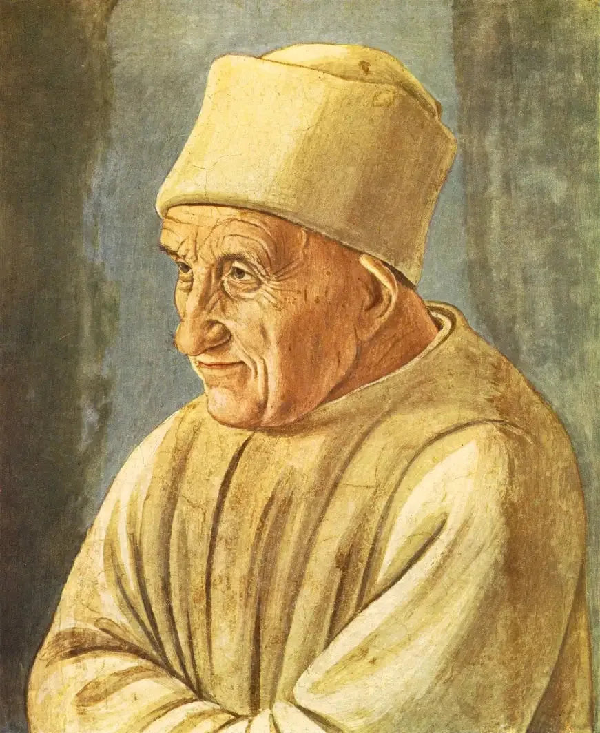 Portrett av en gammel mann - Filippino Lippi