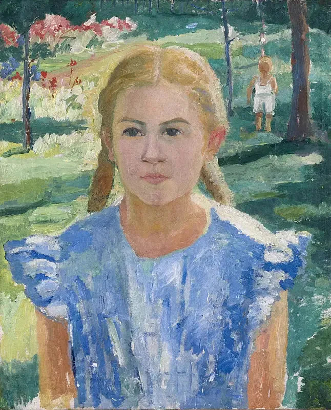 Portrett av Una - Kazimir Malevich