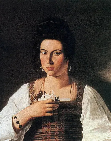 Portrett av en kurtisane - Caravaggio