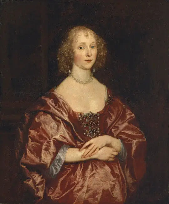 Portrett av en dame, halvt kropp, i en rød kjole brodert med perler og diamanter - Antoine van Dyck

Source:
Portrait d'une dame, à mi-corps, en robe rouge brodée de perles et de diamants - Antoine van Dyck