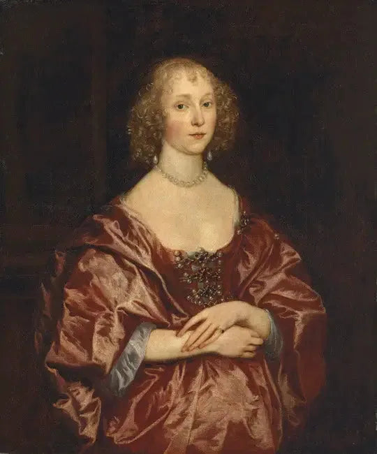 Portrett av en dame, halvt kropp, i en rød kjole brodert med perler og diamanter - Antoine van Dyck

Source:
Portrait d'une dame, à mi-corps, en robe rouge brodée de perles et de diamants - Antoine van Dyck