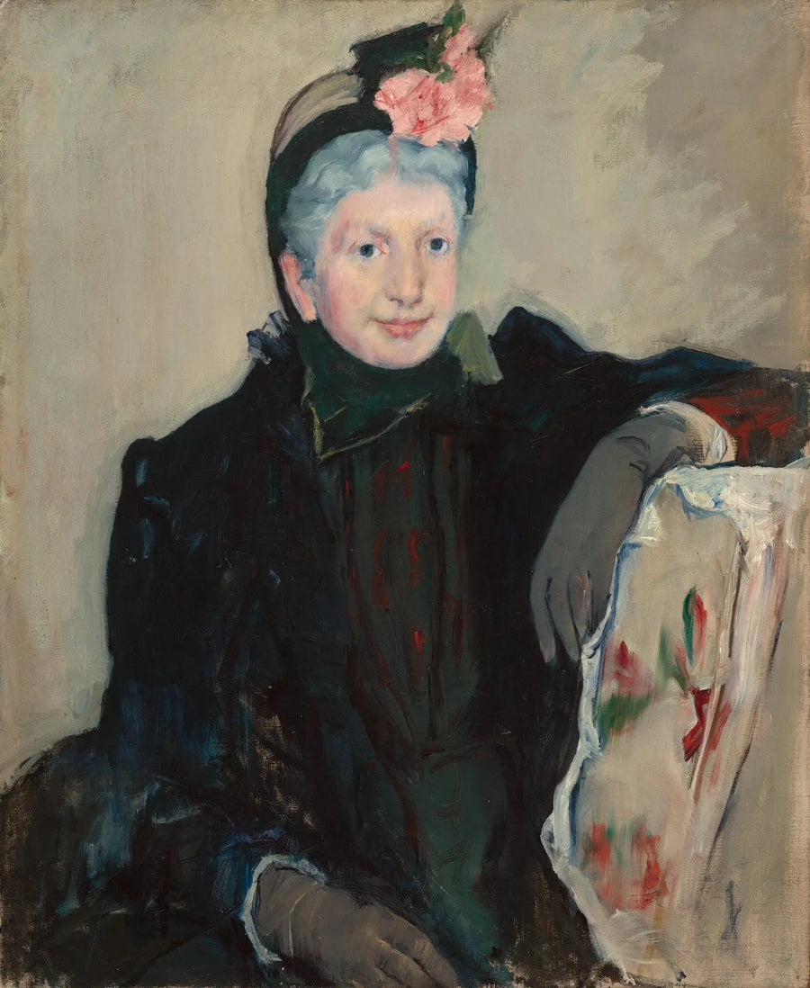 Portrett av en eldre dame - Mary Cassatt