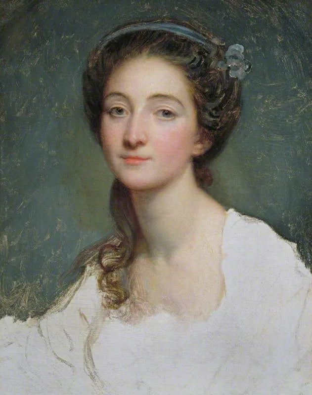 Portrett av en dame, kalt Sophie Arnould (1744-1802) - Jean-Baptiste Greuze