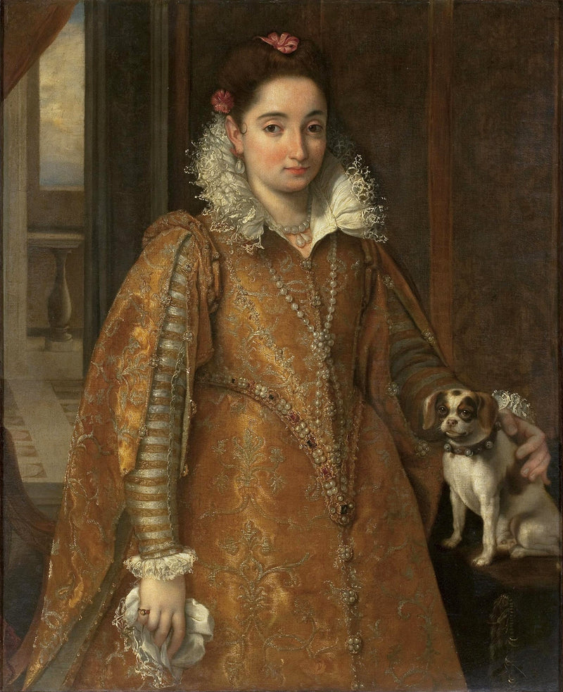 Portrett av en dame - Federico Barroci