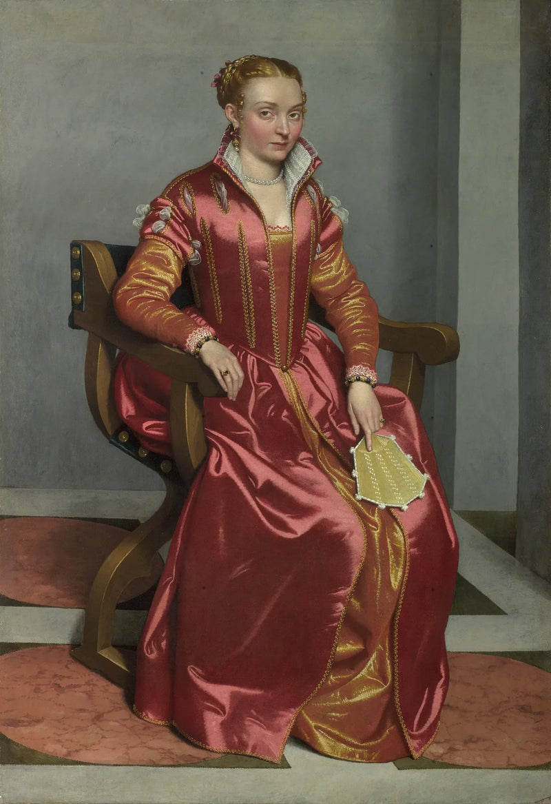 Portrett av en dame - Giovanni Battista Moroni