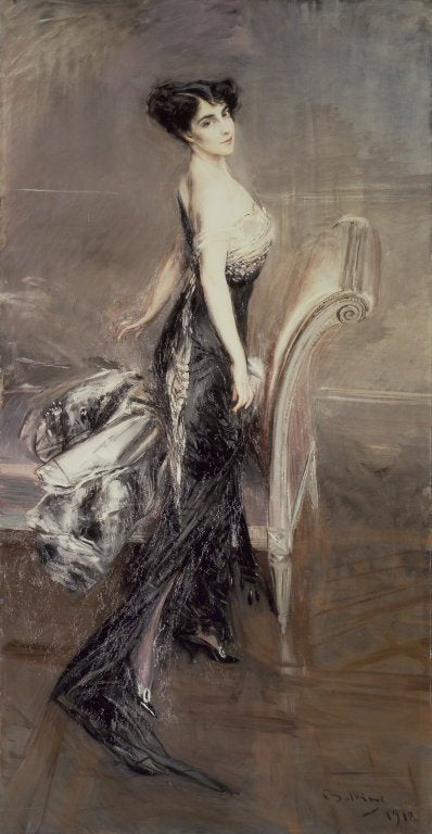 Portrett av en dame - Giovanni Boldini