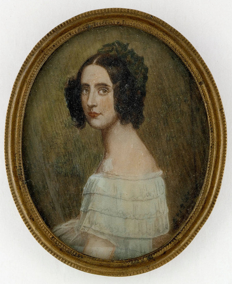 Portrett av en dame - Joseph Karl Stieler