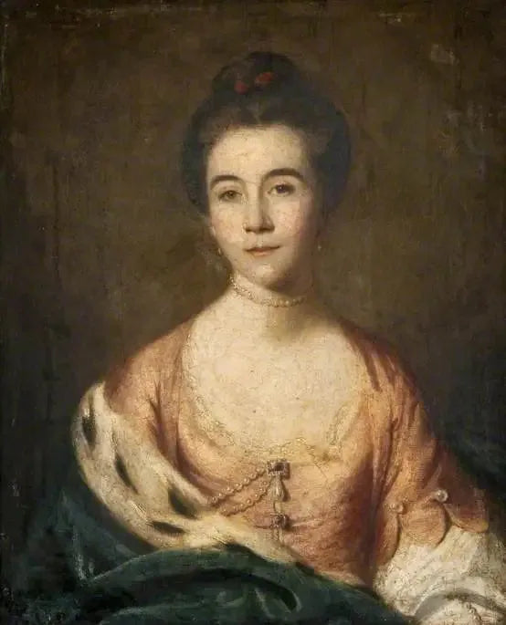 Portrett av en dame - Joshua Reynolds