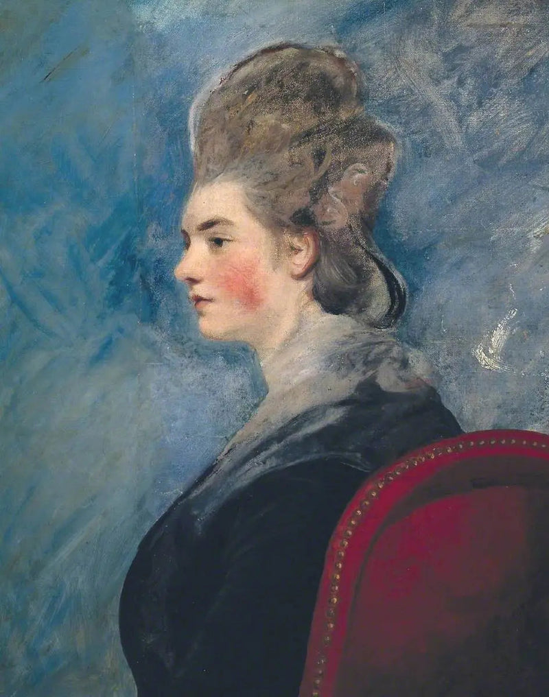 Portrett av en dame - Joshua Reynolds